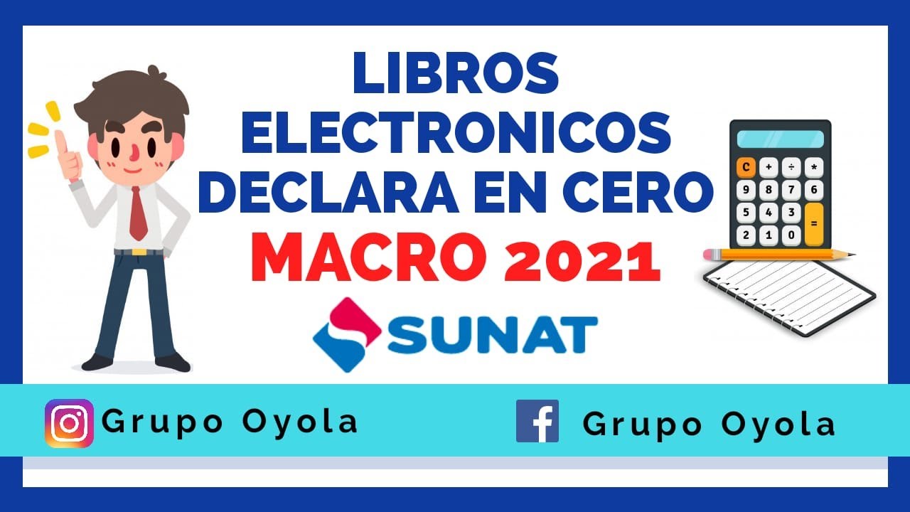 PLE LIBROS ELECTRONICOS EN CERO! REGISTRO DE COMPRA Y REGISTRO DE VENTA / SUNAT 2021