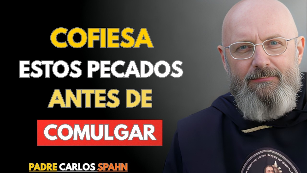 PADRE CARLOS SPAHN ALERTA: 12 PECADOS QUE DEBERÍAS CONFESAR ANTES DE RECIBIR LA SANTA COMUNIÓN