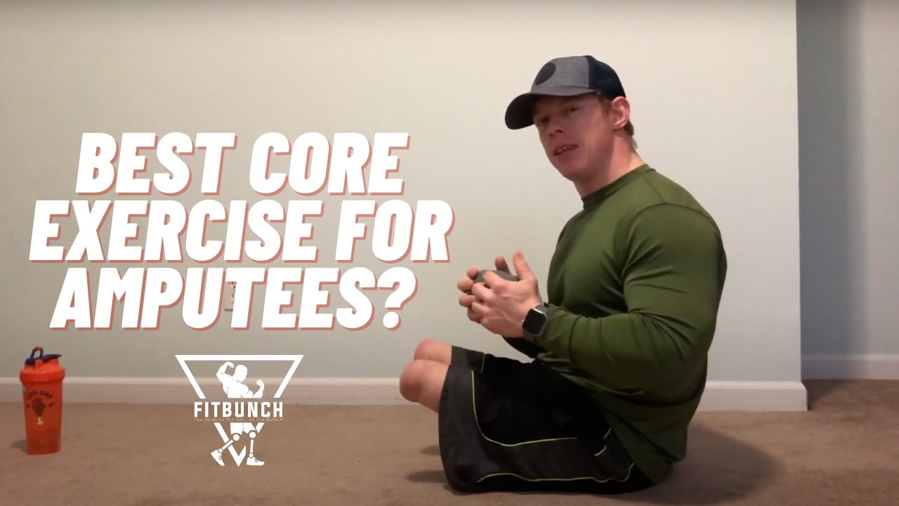 [AMPUTEE CORE WORKOUT] Pelvis Walking Exercise + Progressions