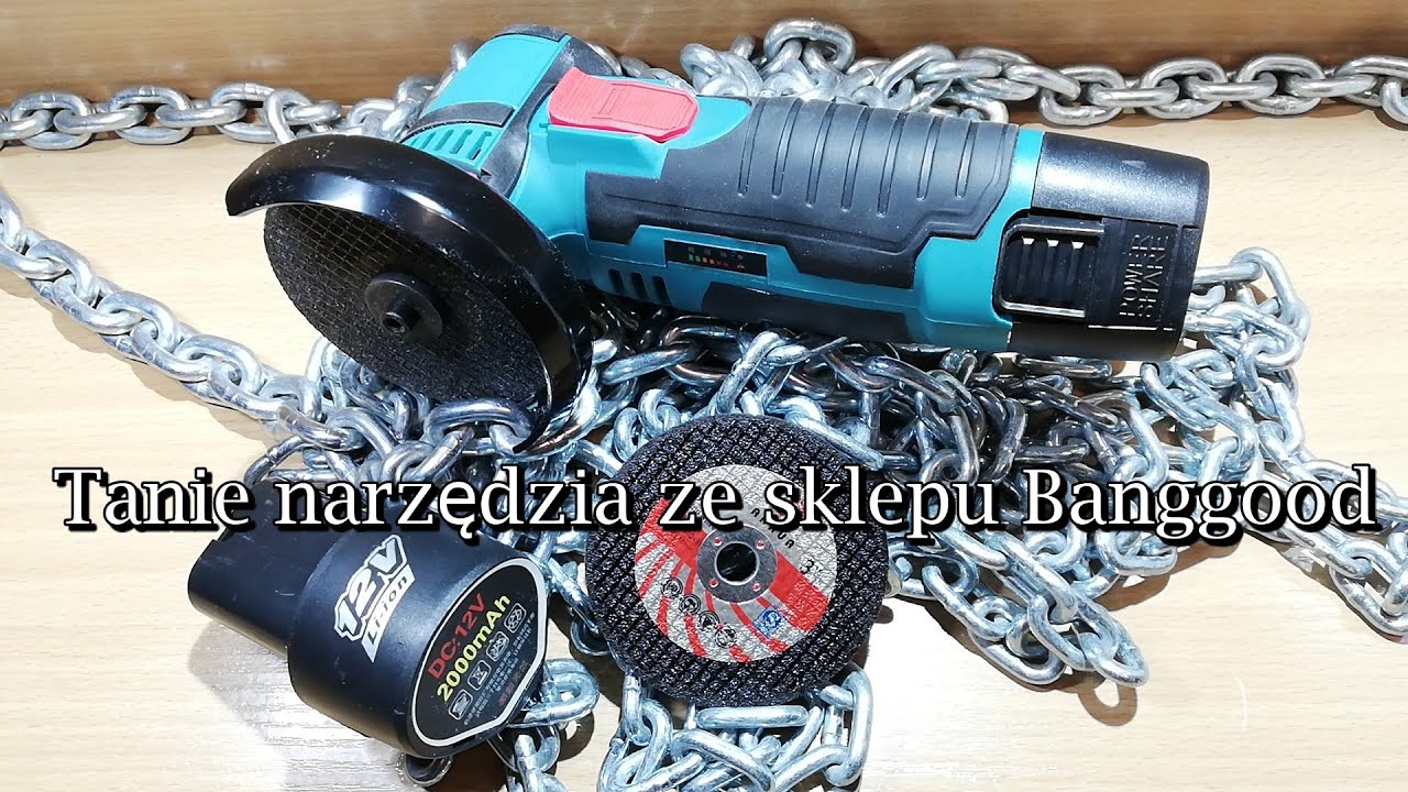 Tania mini szlifierka do majsterkowania ze sklepu Banggood