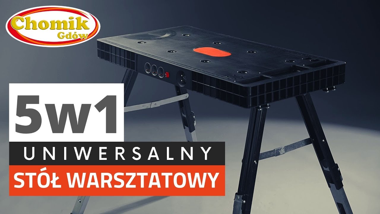 Uniwersalny składany stół warsztatowy 5w1 GardenLine