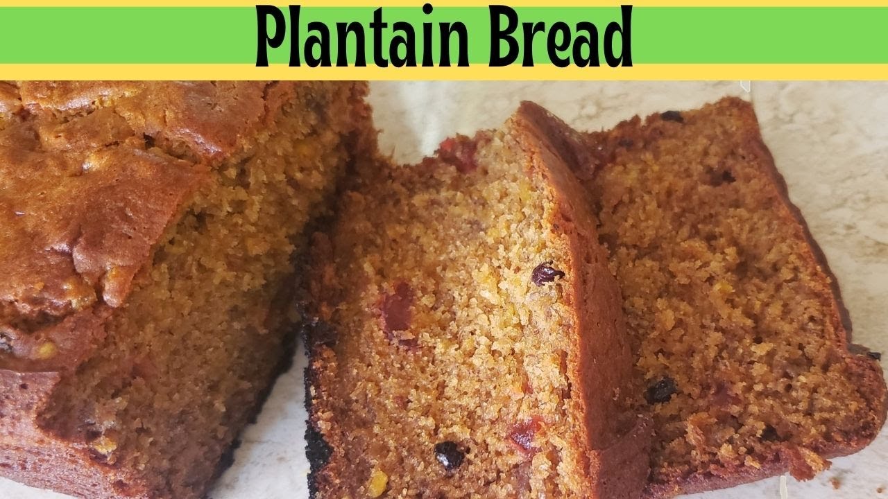 Super Moist Plantain Bread