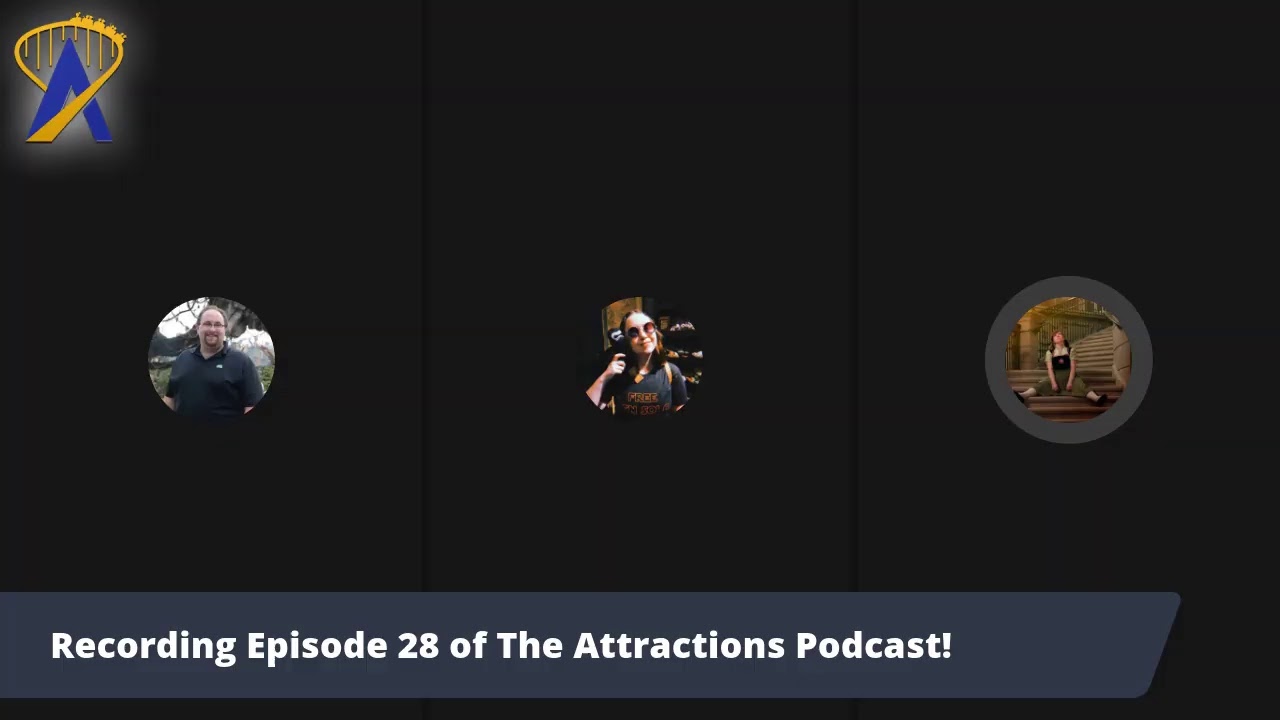 LIVE: Recording Episode 28 of The Attractions Podcast with special guest Jess Siswick