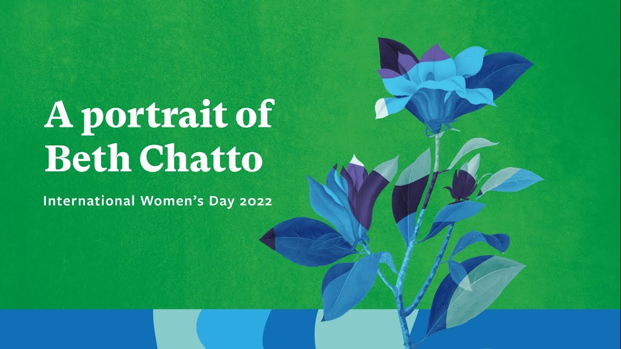 A portrait of Beth Chatto | International Women's Day | The RHS