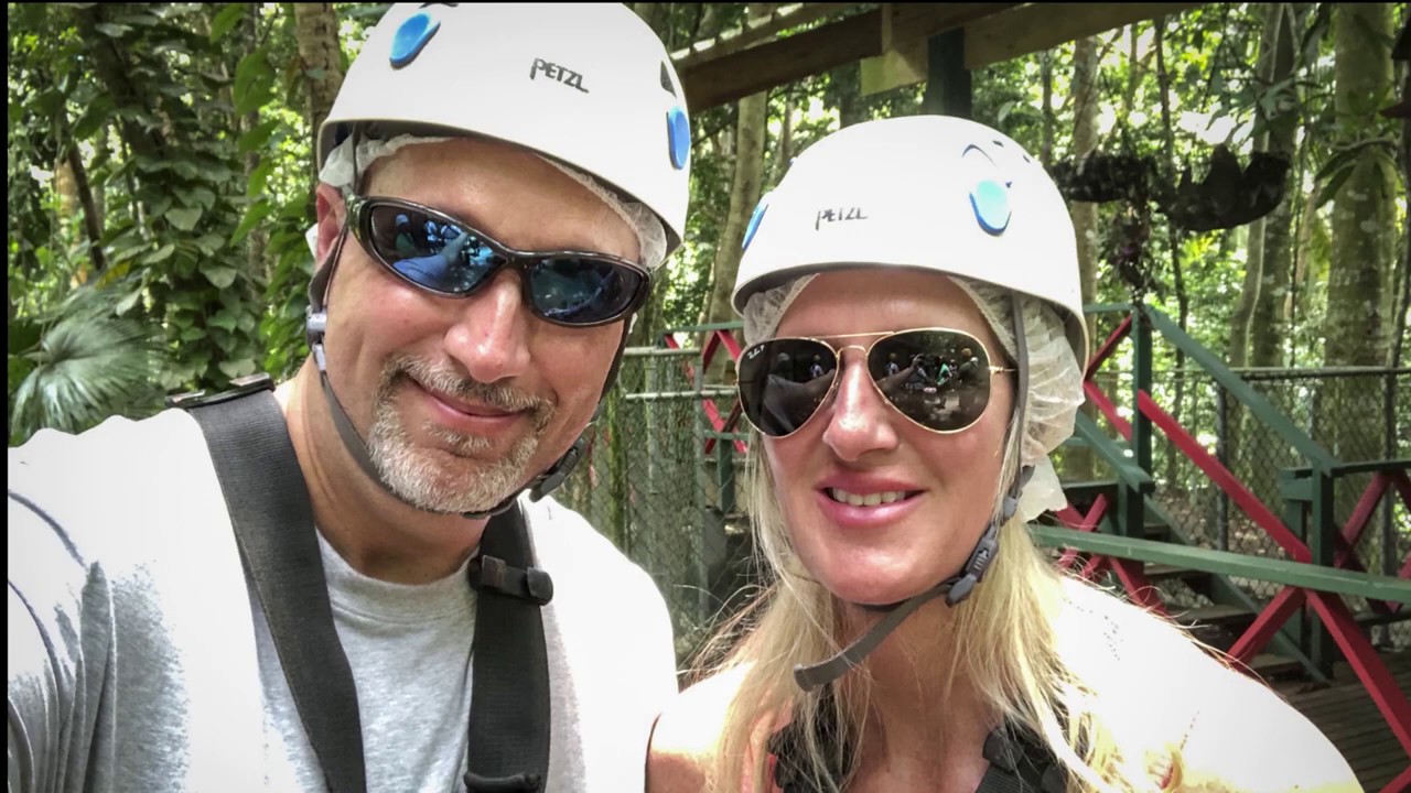 Zip lining St Lucia Rainforest