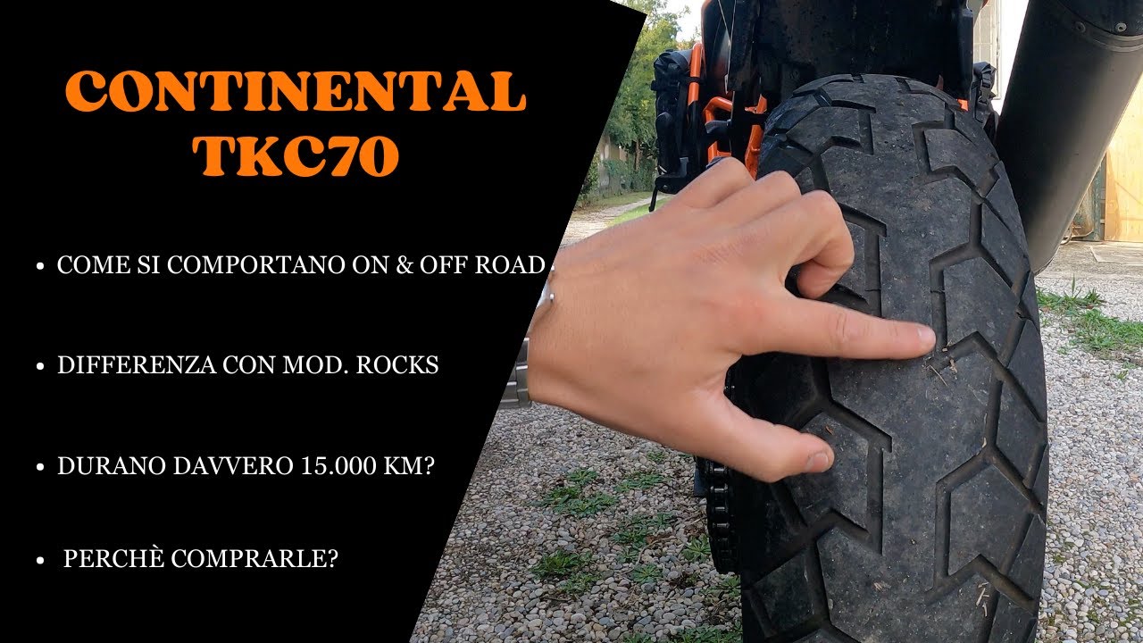 Gomme Moto Continental TKC70 - la migliore per le MaxiAdventure?