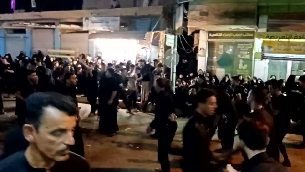 حضور مرعب 2000شخص|| موكب زنجيل انصار الحجه|| اهالي غماس ||7محرم اجمل قصيدة || مواكب غماس 7محرم 1444