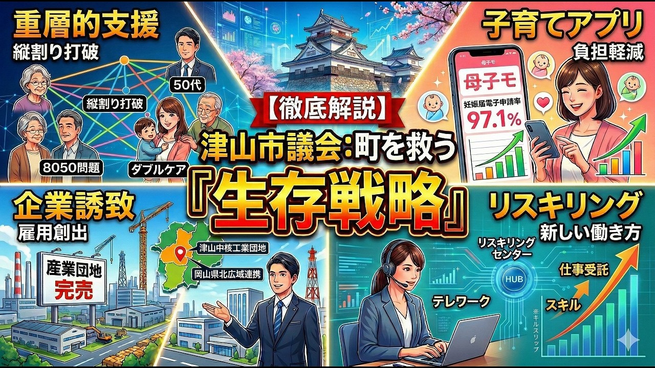原行則議員発言　津山市議会令和８年３月定例会（３月３日）の解説