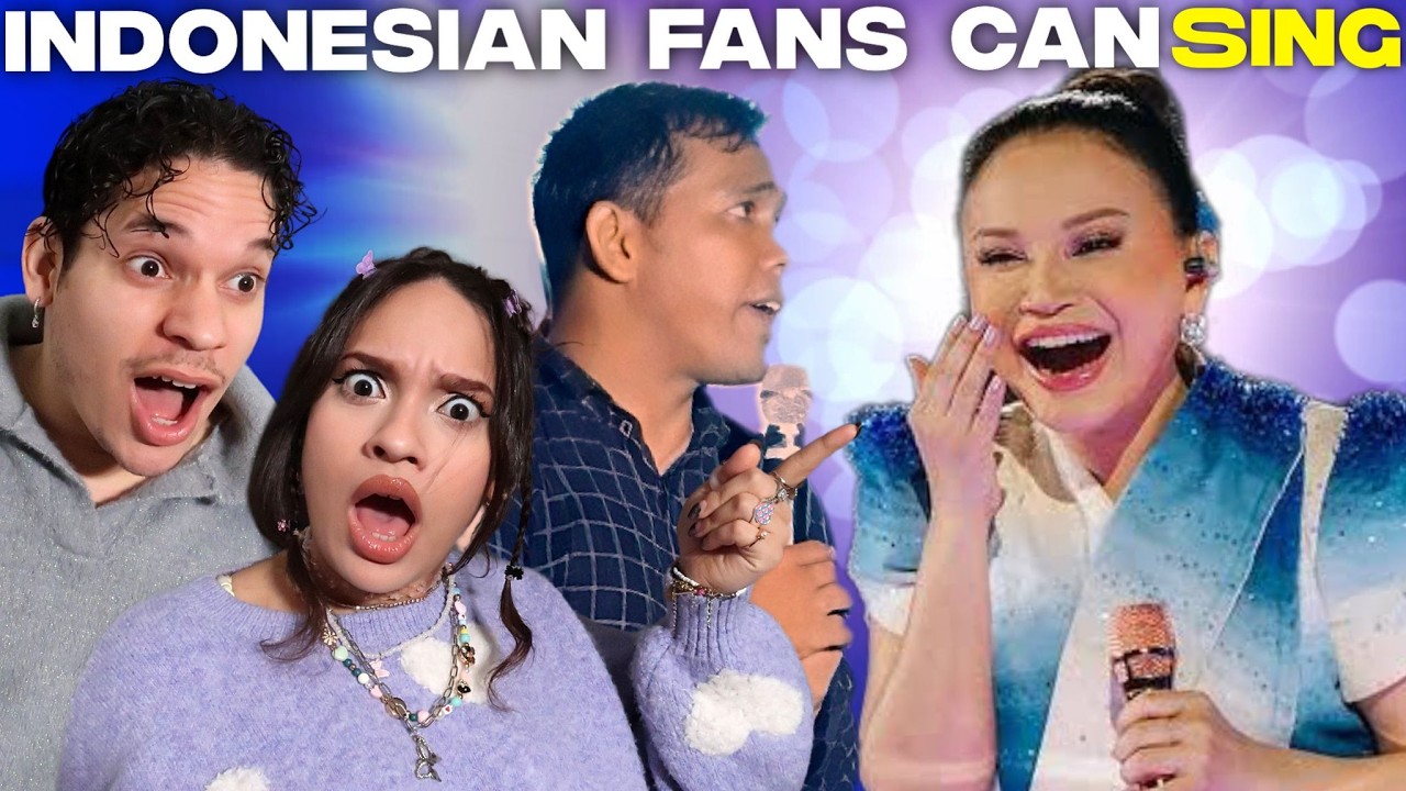 Indonesian Fans are UNREAL! Latinos react to MIND-BLOWING Indonesian Music Fans SINGING!