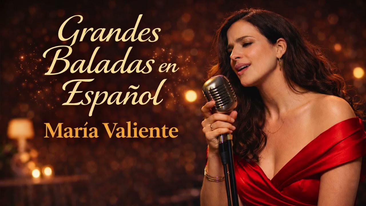 Grandes Baladas en Español | María Valiente Covers (Juan Gabriel, Camilo Sesto, Chayanne y más)