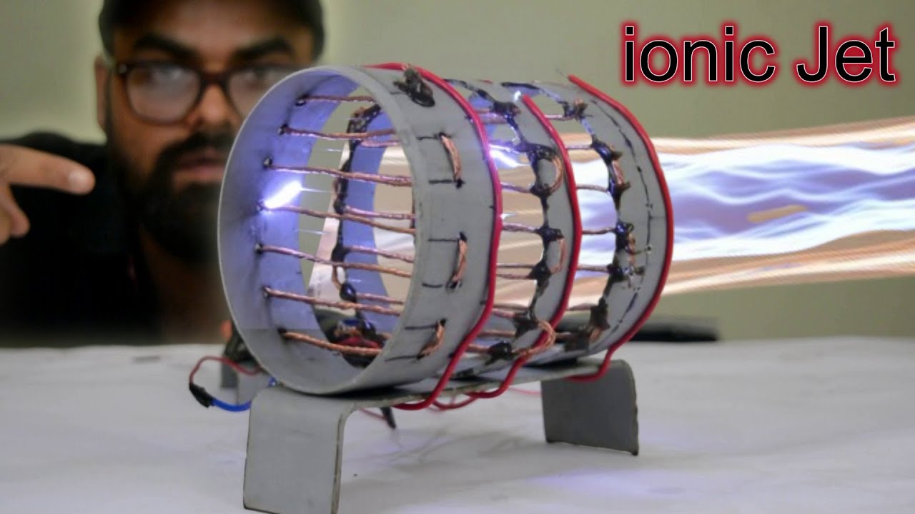 I built an IONIC PLASMA THRUSTER  | Designing A Next-Gen Ionic Thruster! (For Flight)