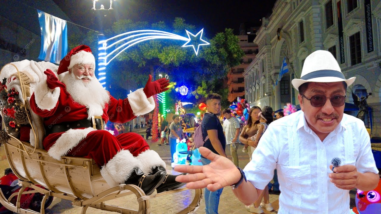 Navidad ecuatoriana: tradición y modernidad en el Malecón 2000 de GUAYAQUIL