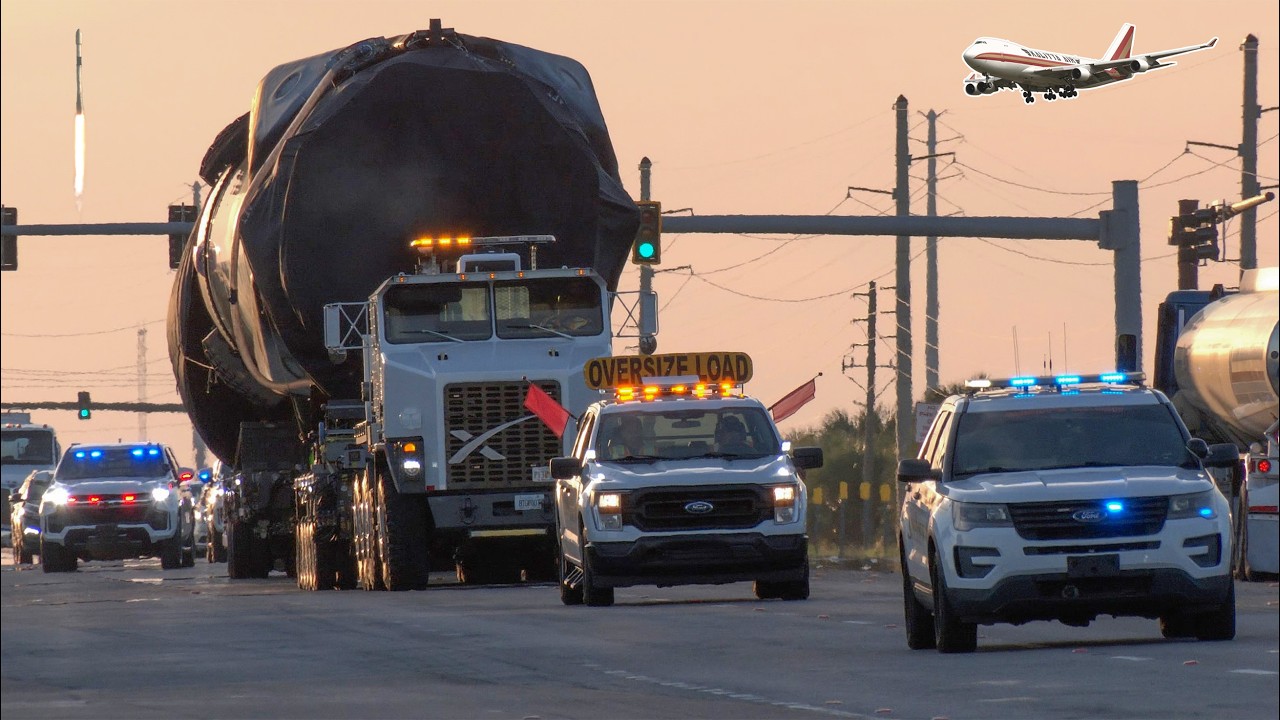 Oversize loads, spacecraft and other unusual vehicles - BEST OF 2024: Part I
