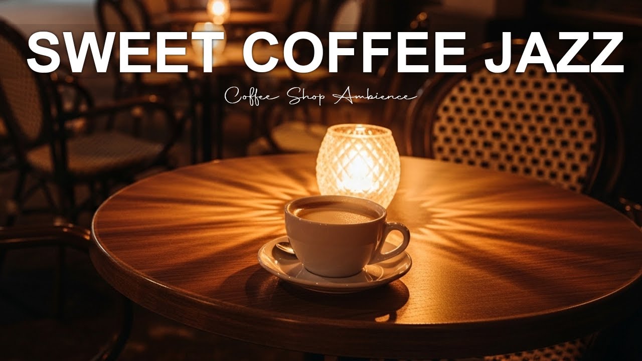 Sweet Coffee Jazz ☕ Coffee Shop Ambiance - Sweet Bossa Nova Instrumental for Studying.
