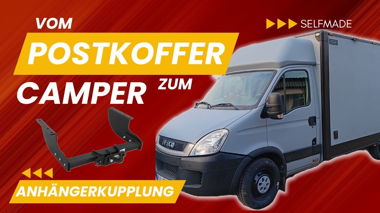 Vom Postkoffer zum Camper / Anhängerkupplung