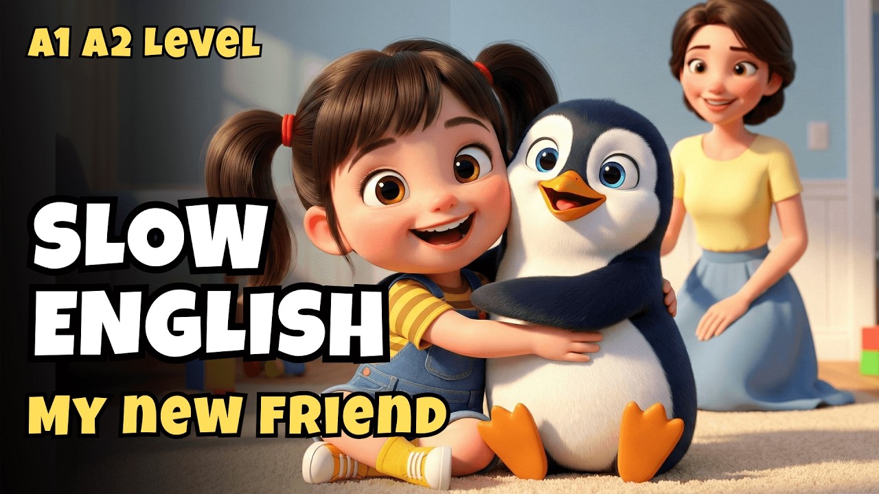 A Day With My Friend | Slow English Listening Story for Beginners (A1 Level)