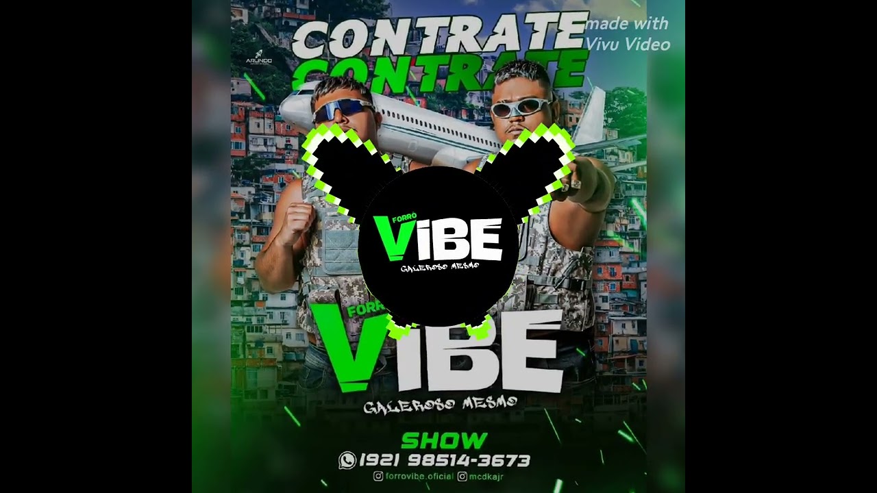 Cd Promocional Forr&oacute; Vibe - Pique De Favela 2K26  💿👑