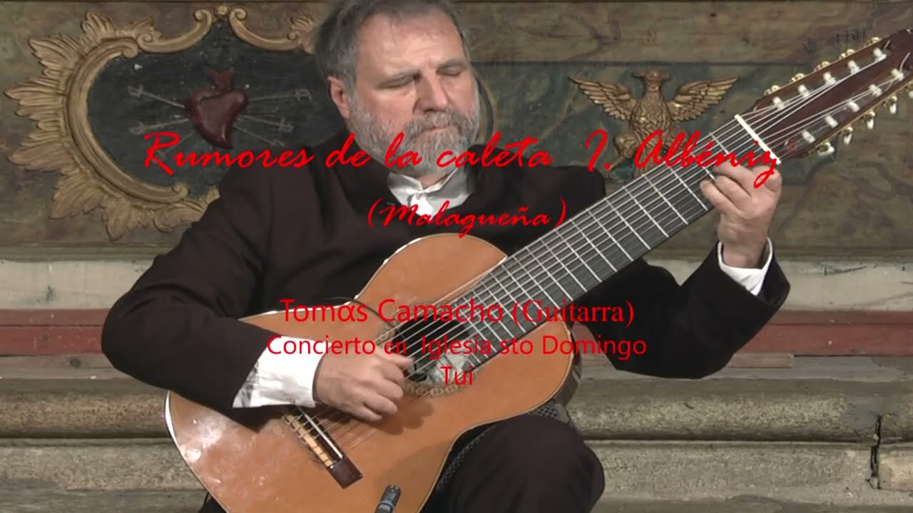 Rumores de la caleta Isaác Albéniz. Tomás Camacho en directo