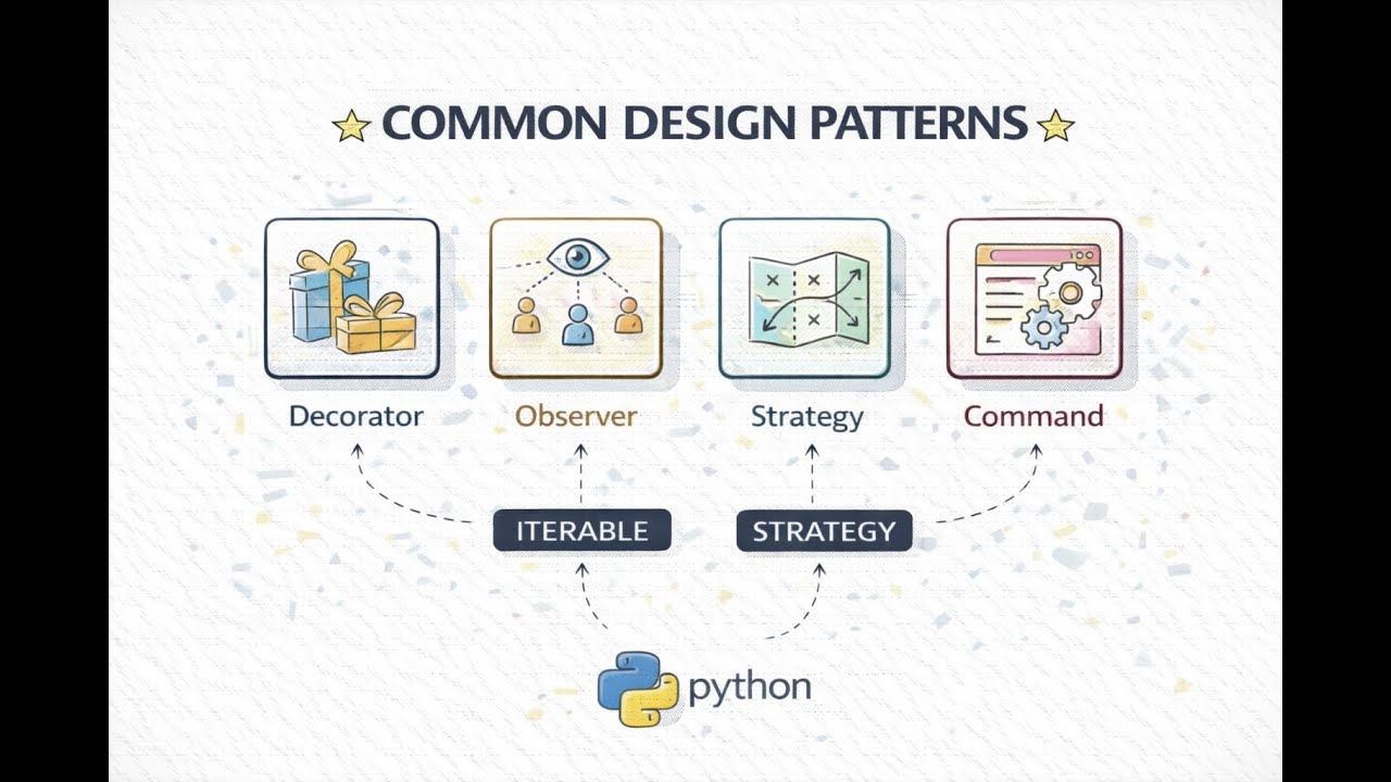 Podcast - Common Design Patterns with Python Examples