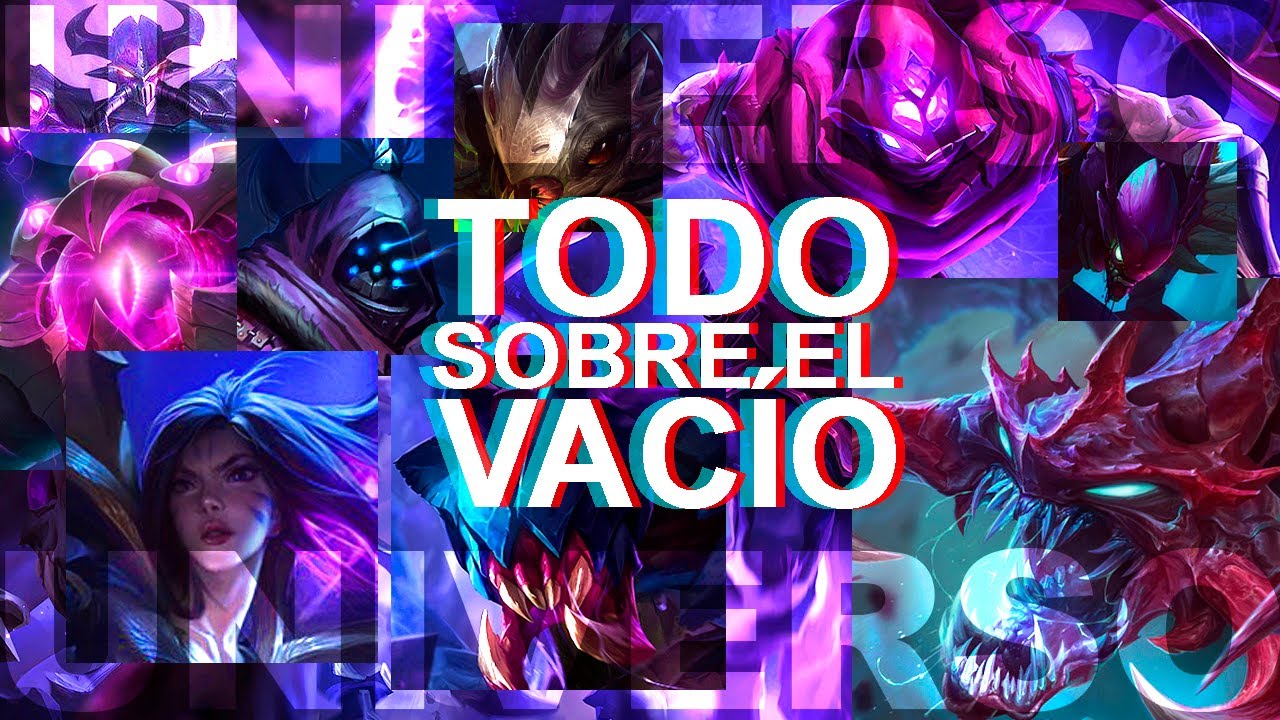 HISTORIA OFICIAL DE LEAGUE OF LEGENDS: EL VACÍO | Universo Lol con Halo | Lore de Icathia
