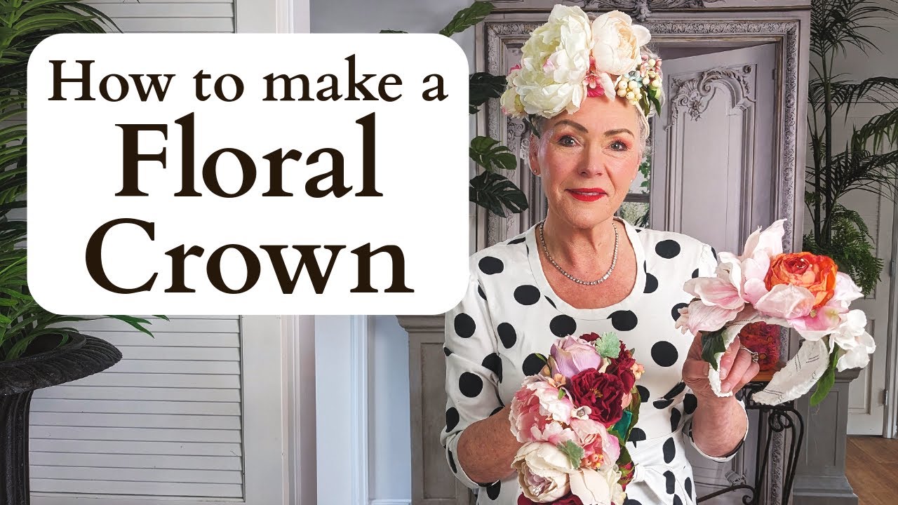 How to make a Flower Crown | My Simple Headband Method!