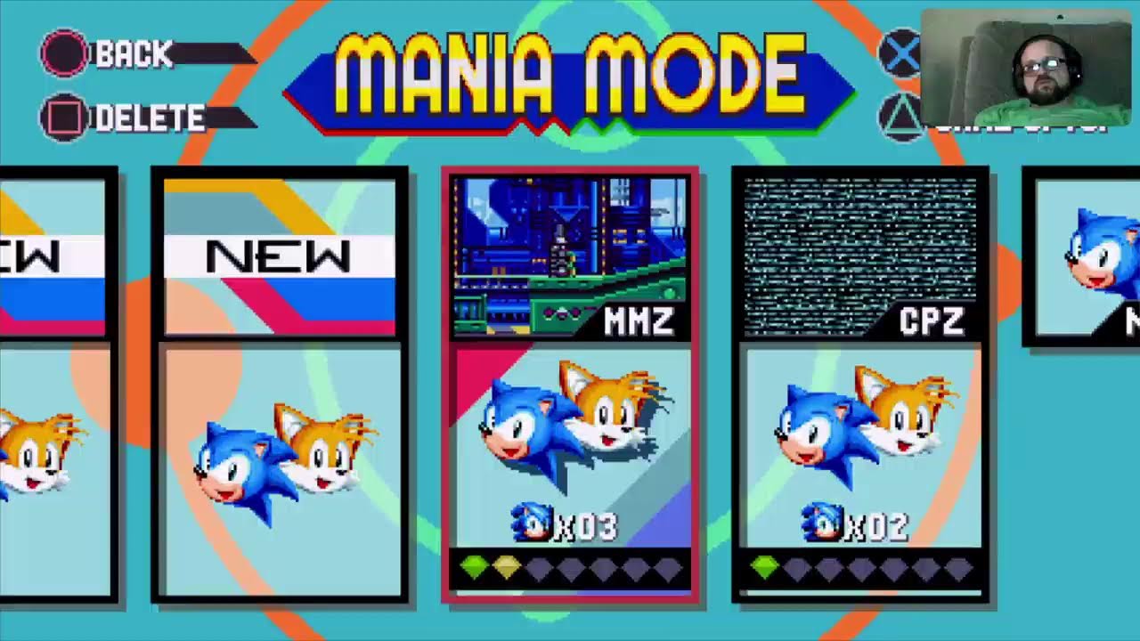 Sonic Mania (PlayStation 4, 2017)