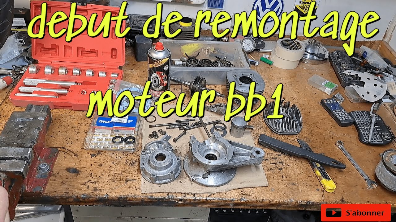 remontage du moteur bb1