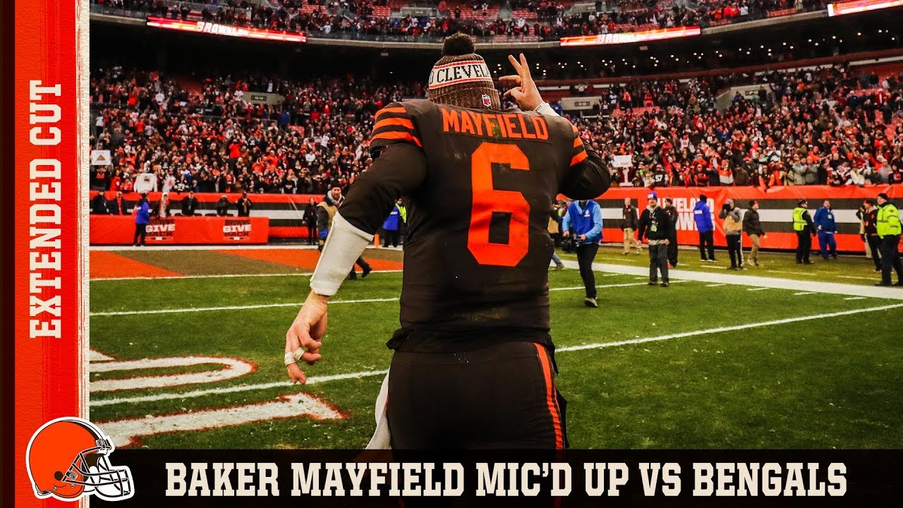 Baker Mayfield Mic'd Up vs. Bengals: Extended Cut | Cleveland Browns