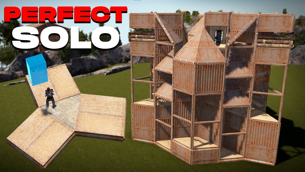 The PERFECT META Solo Base in Rust / Best Solo Base Design 2026