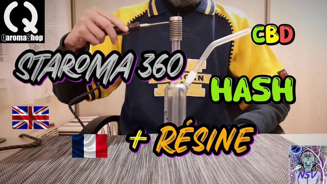 Qaroma Staroma 360 (Taroma) -  Vaporiser sa r&eacute;sine