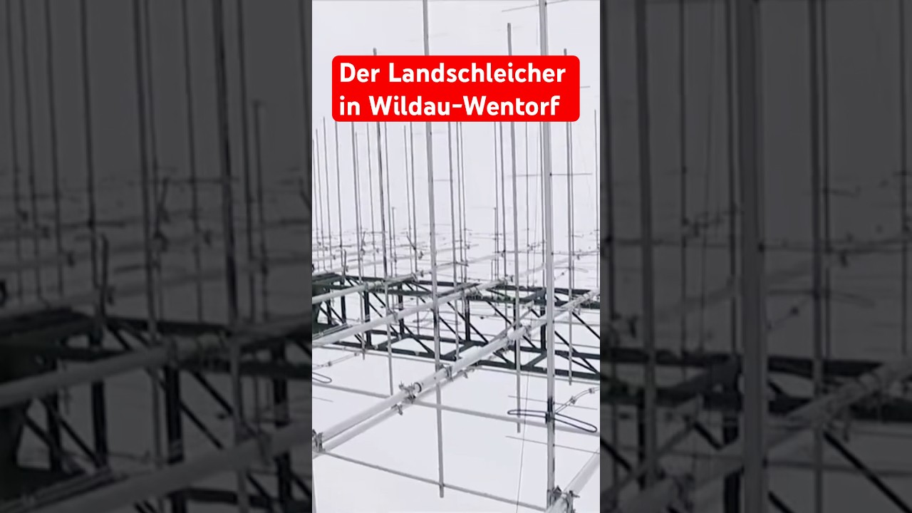 Ist das die gr&ouml;&szlig;te Amateurfunk-Antenne? #landleben #brandenburg #Amateurfunker #funk