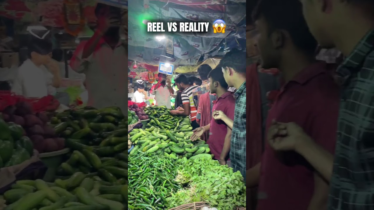 Musallahpur hat reel vs reality 😱 #patna #bihar #kgs #musallahpur
