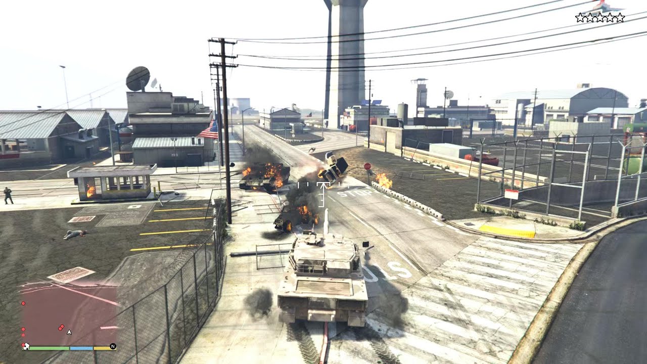 Fort Zancudo Tank Disaster