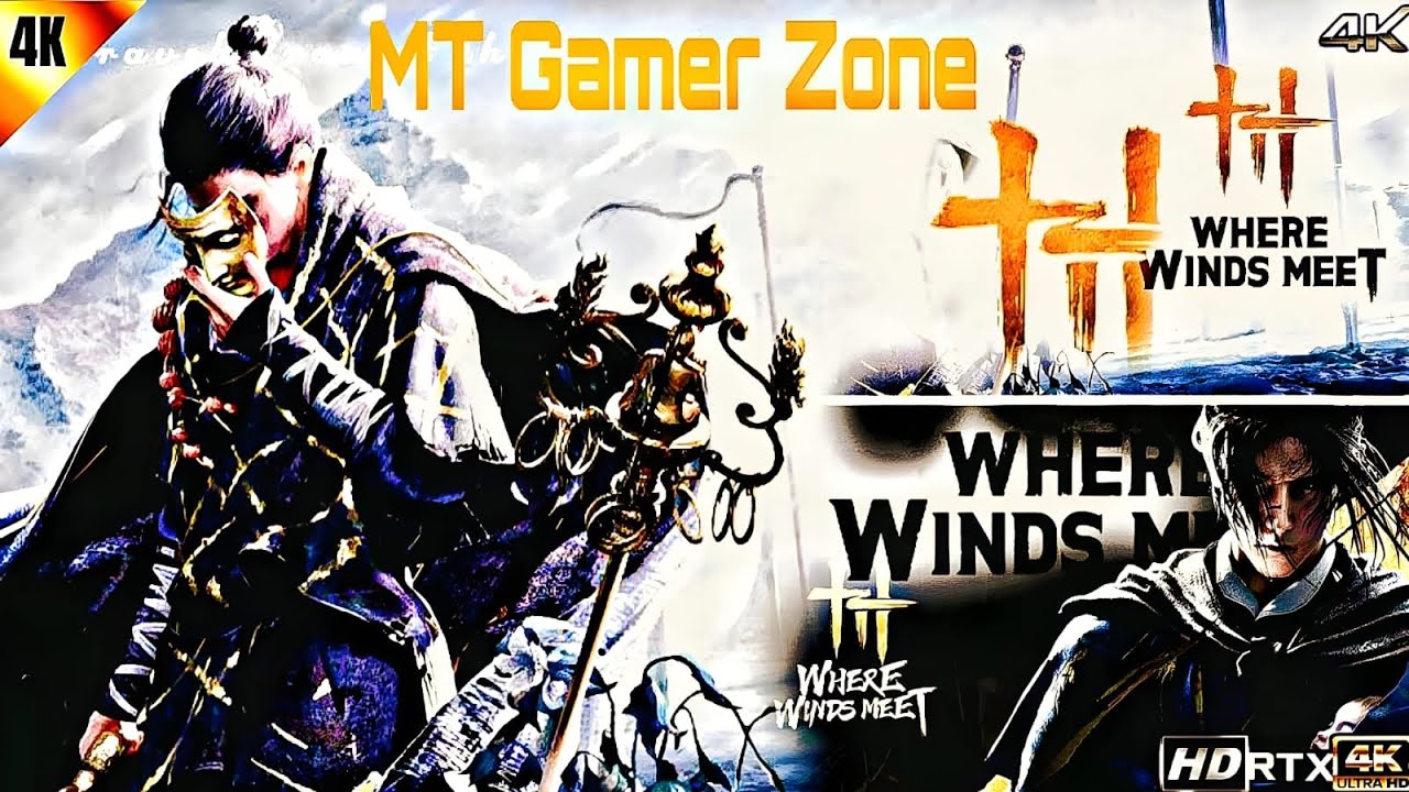Where Winds Meet Gameplay Walkthrough | Open World Wuxia RPG Combat, Story & Boss Fights 4K