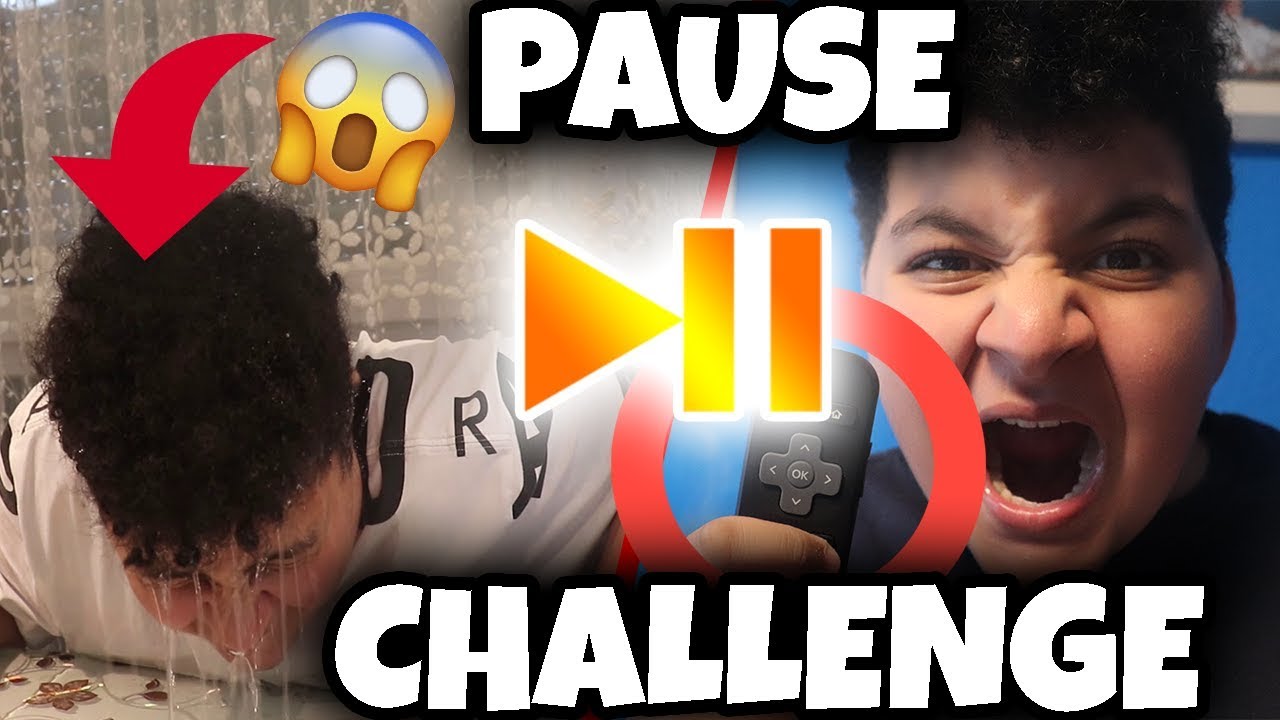 😱PAUSE CHALLENGE mit BRUDER (ESKALIERT!) | Can Wick