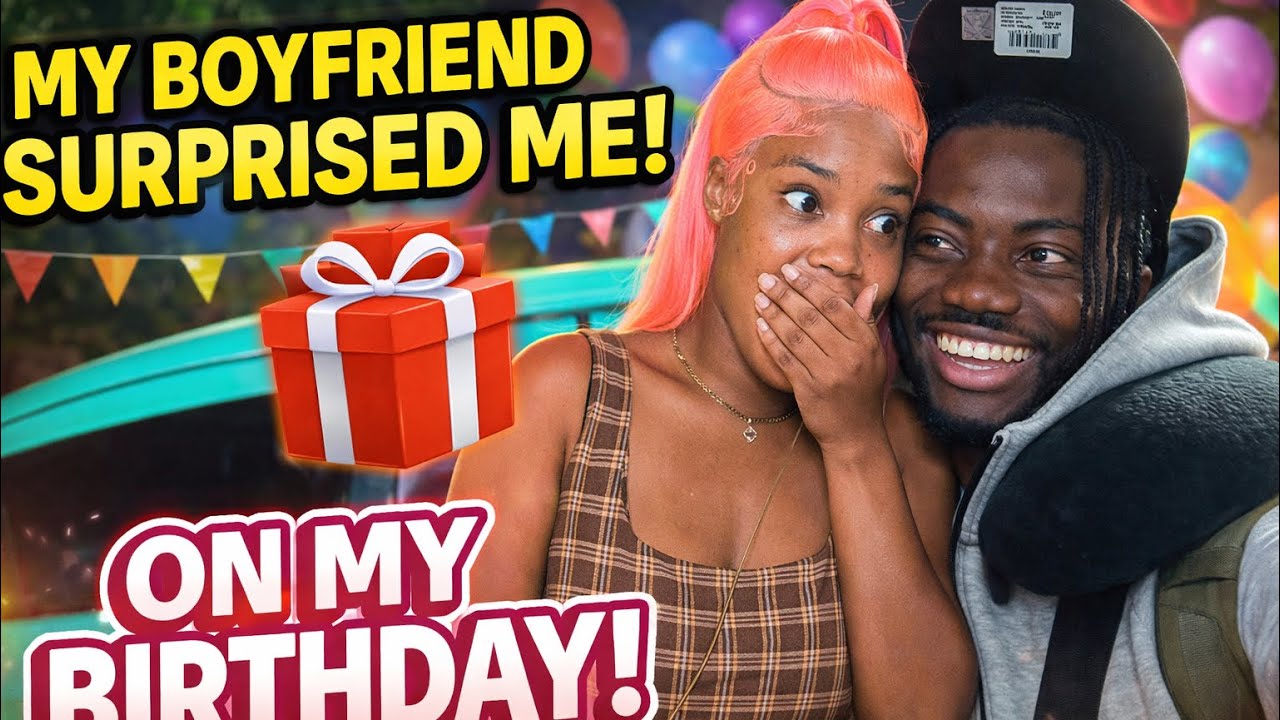 Мой парень сделал мне сюрприз на день рождения! 🎉❤️* Я расплакалась 😭