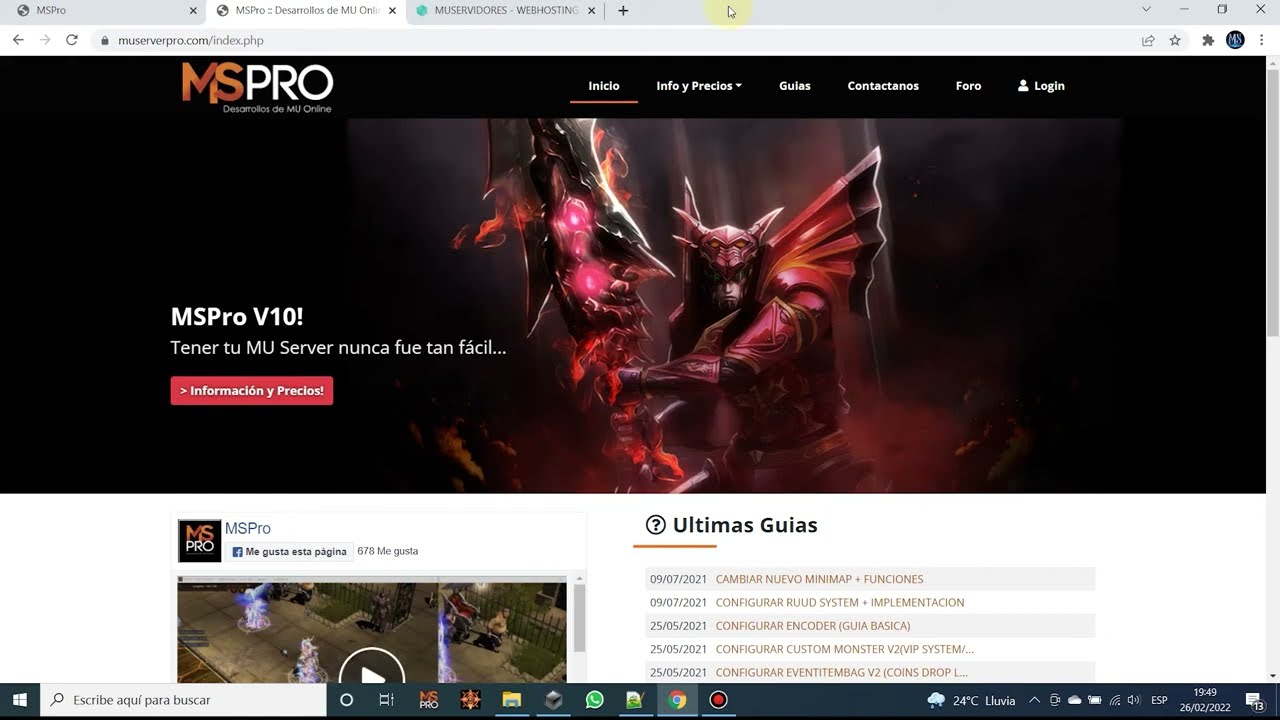 MSPro - Instalar SQL Server desde 0