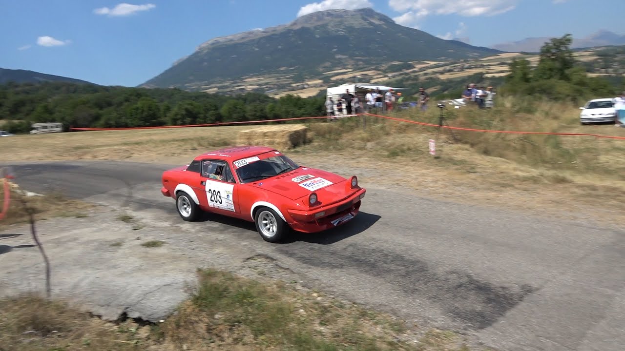 Rallye Gap Racing 2020 - Triumph TR7 V8 N° 203 - Stéphane POUDREL et Maxime AUREL