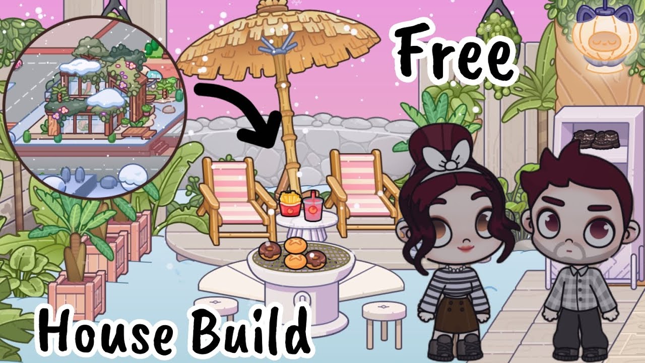 💖🏡AVATAR WORLD FREE HOUSE BUILD #pazu #avatarworld #housedesign 