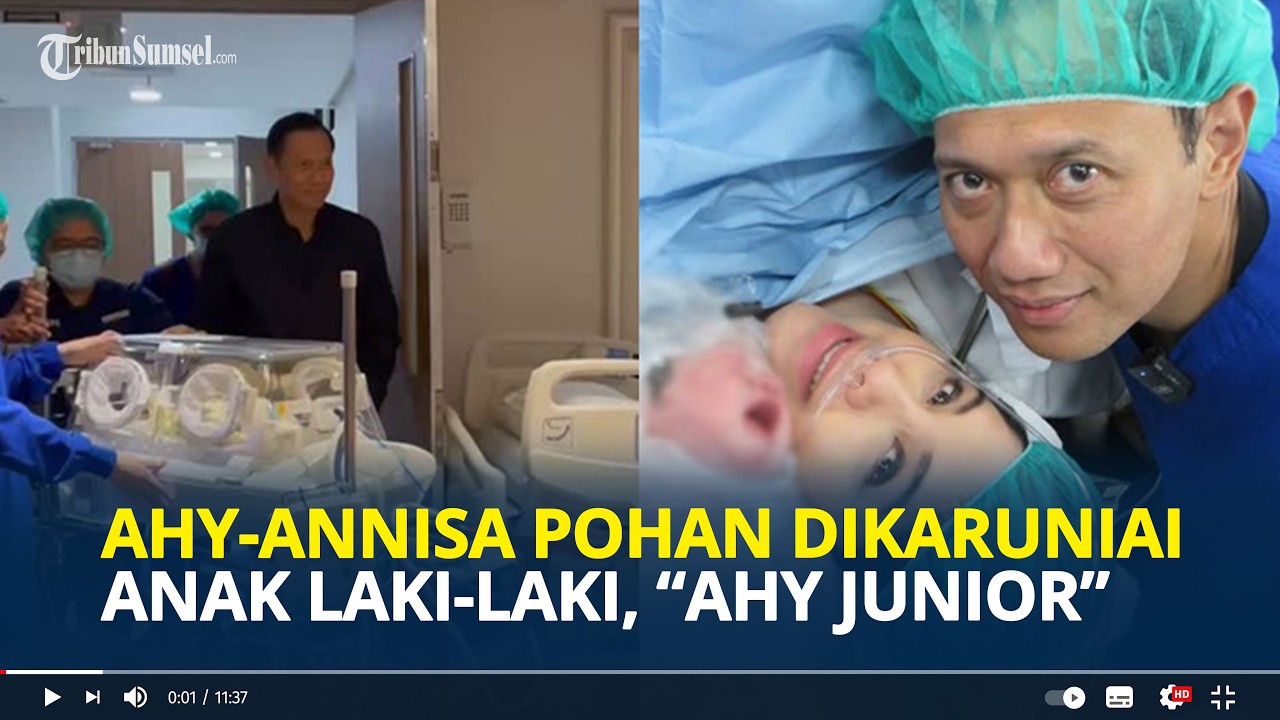 SELAMAT! AHY dan Annisa Pohan Dikaruniai Anak Laki laki, Diberi Nama Arjuna Hanyokrokusumo Yudhoyono