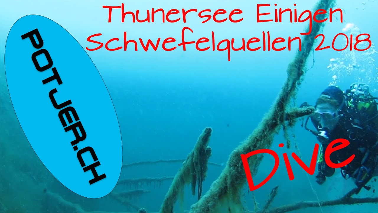 Einzigartiges Abenteuer: Tauchen bei den Unterwasser Schwefelquellen vor Einigen im Thunersee! 🌊🤿