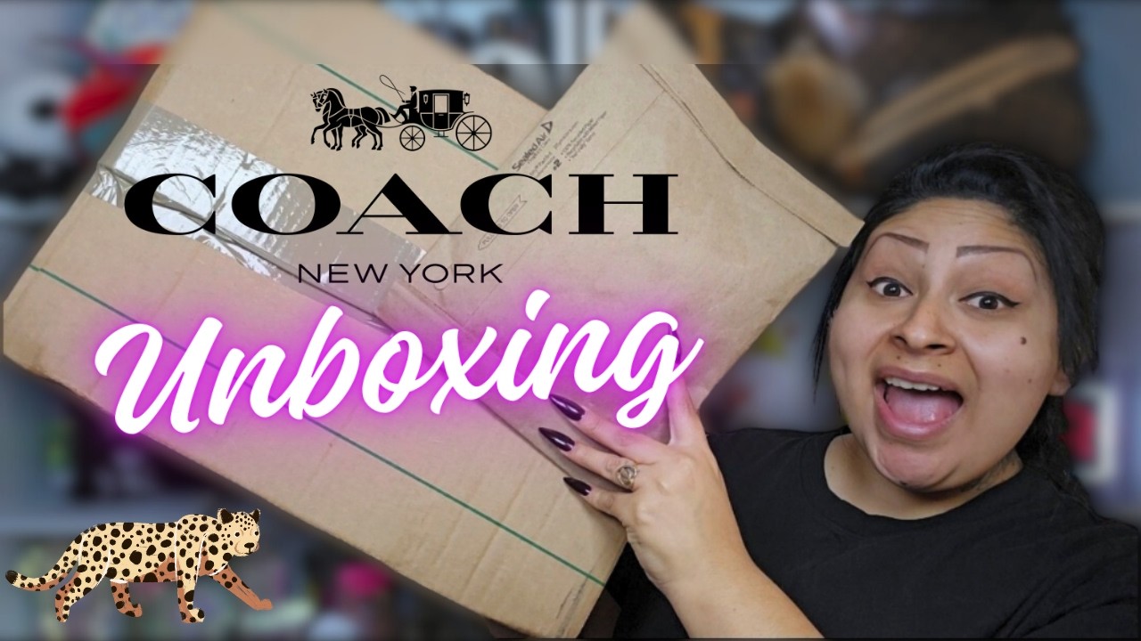 🖤🤎Распаковка нового Coach Double!🤎🖤