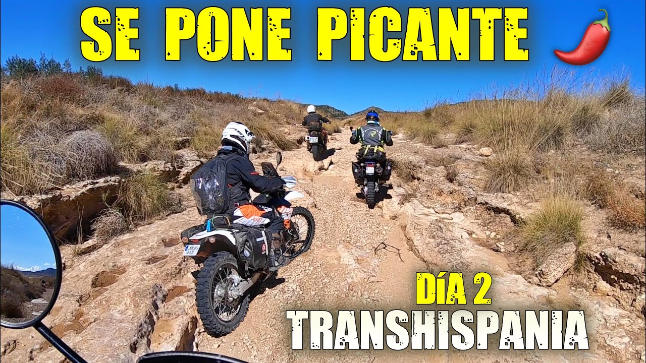Nuestra Aventura en moto por España con paisajes impresionantes. Transhispania Dia 2