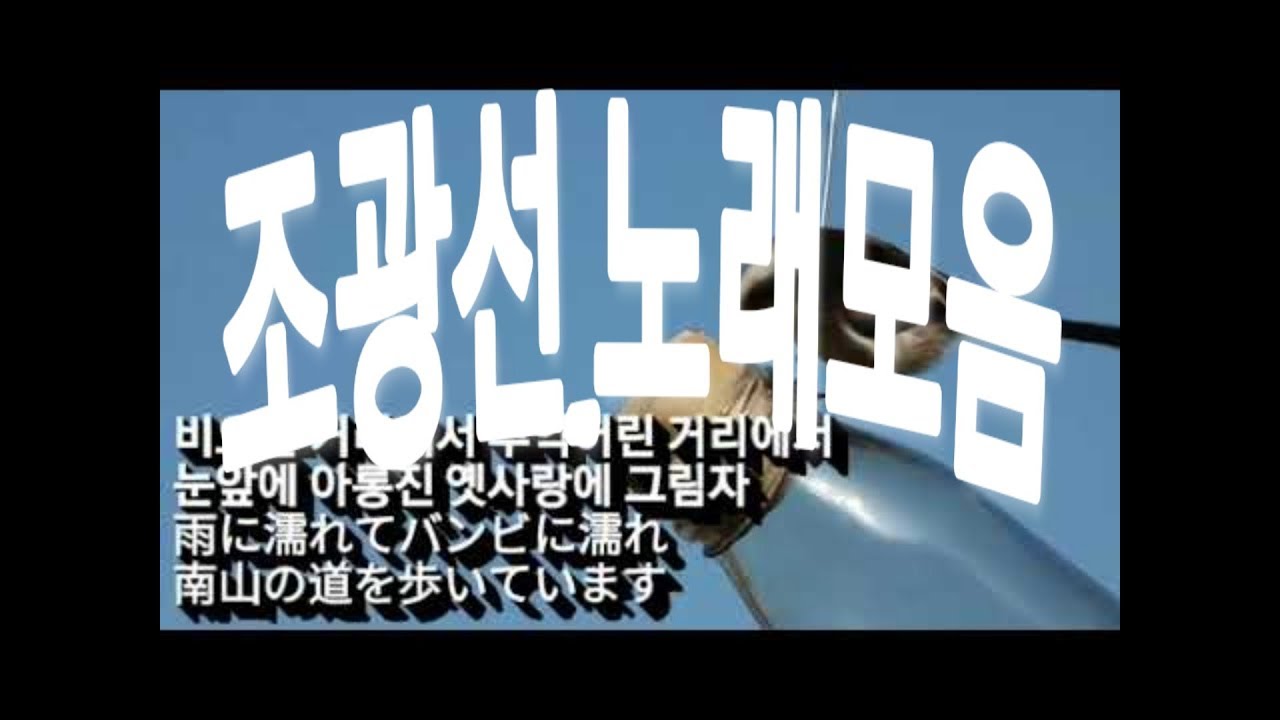 가수_조광선