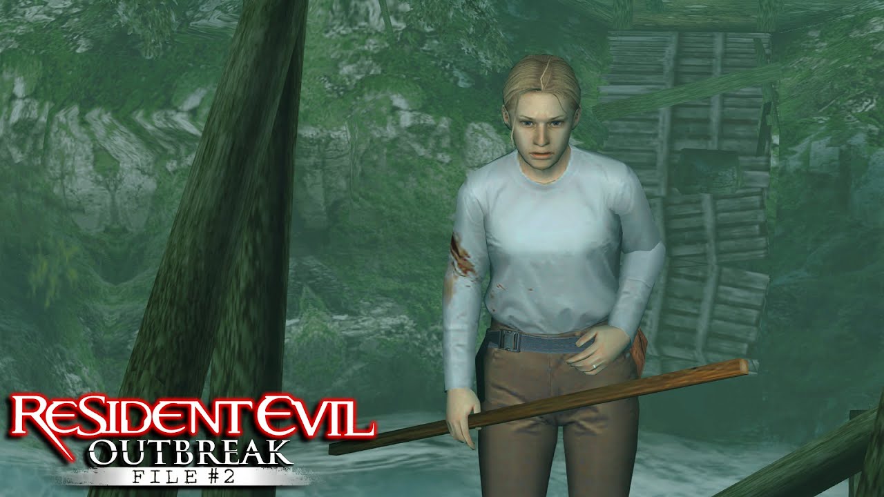 Regan's struggle for survival in the Arklay Mountains - Resident Evil: Outbreak File#2