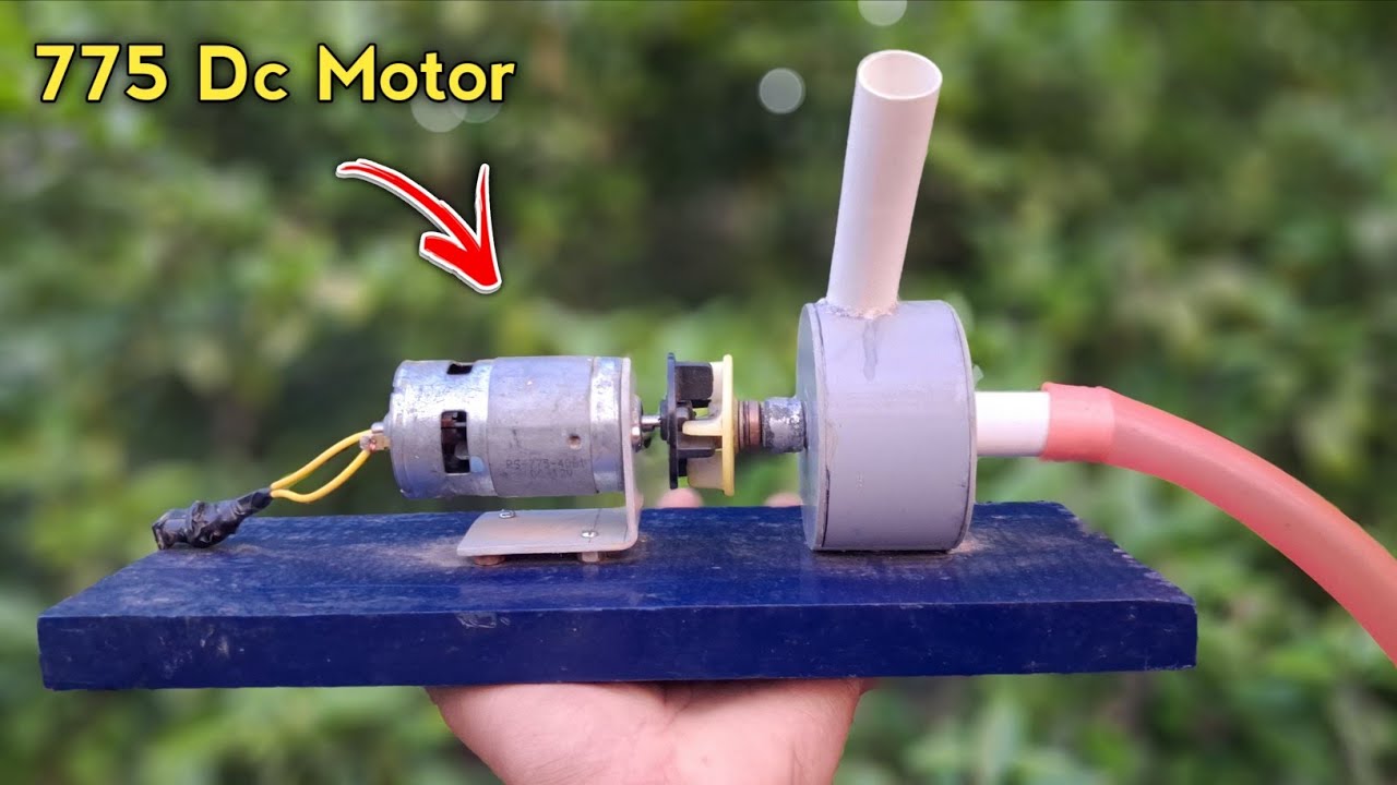 How To Make Powerful Water Pump At Home | In 775 Dc Motor 