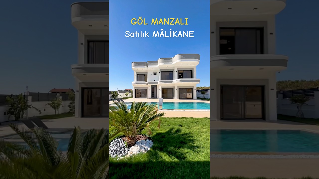 G&Ouml;L MANZARALI SATILIK L&Uuml;KS VİLLA #dağevi #bafag&ouml;l&uuml; #didim