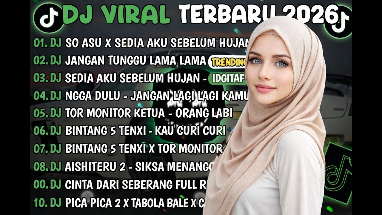 DJ TIKTOK TERBARU 2026 🔥 DJ SO ASU X SEDIA AKU SEBELUM HUJAN | JEDAG JEDUG FULL BASS VIRAL