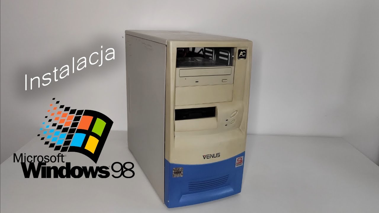 Instaluję Windows 98 na RETRO PC🖥️🔧💿