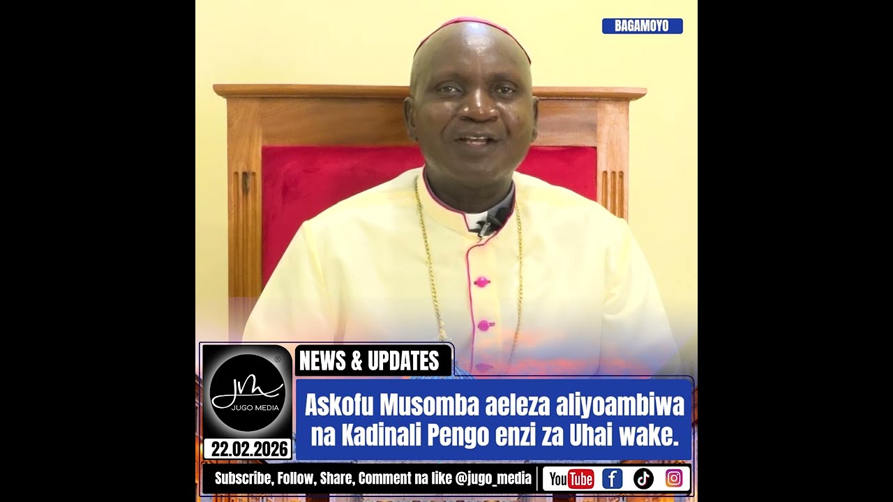 Askofu Musomba aeleza mambo aliyoambiwa na Hayati Kadinali Pengo, kabla ya kufariki kwake.